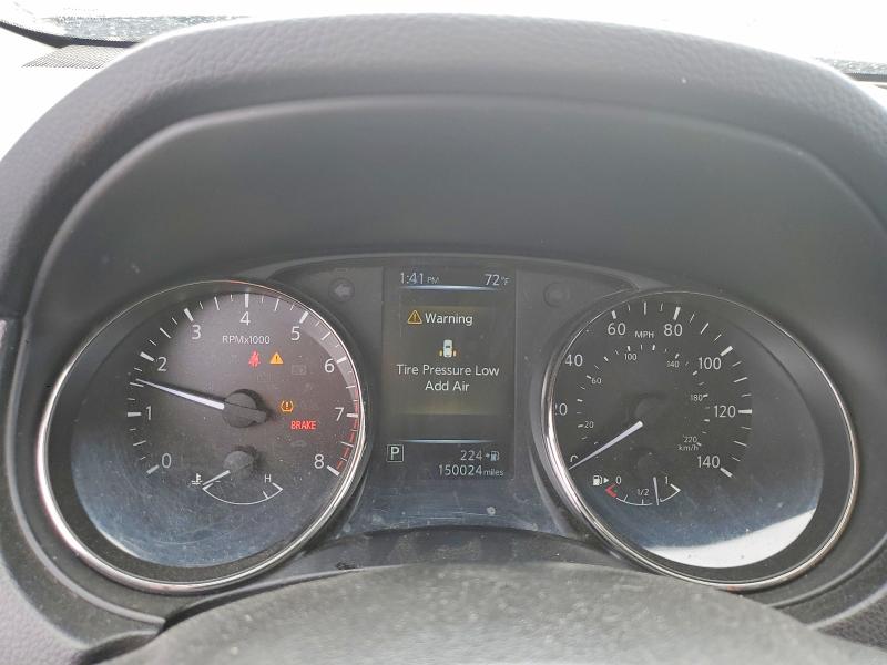 2017 Nissan Rogue VIN JN8AT2MT1HW141698 COPART salvage auction — FRONT END, CA, sold $1,050 on 2026-07-21 (photo 9)