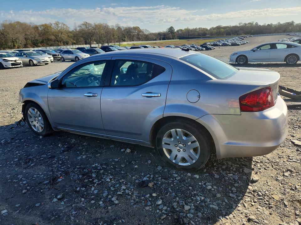 2013 Dodge Avenger VIN 1C3CDZAG2DN751051 COPART salvage auction — FRONT END, GA - CERT OF TITLE-SALVAGE, sold $325 on 2026-07-02 (photo 2)