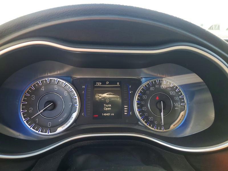 2015 Chrysler 200 VIN 1C3CCCAB6FN655866 COPART salvage auction — FRONT END, Nv - Salvage Title, sold $375 on 2026-07-16 (photo 9)