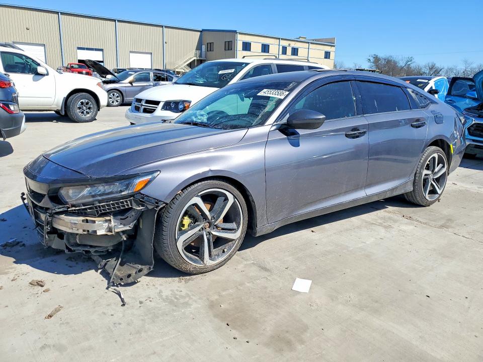 2018 Honda VIN 1HGCV1F35JA163200 COPART salvage auction — FRONT END, Tx - Salvage Vehicle Title, sold $1,950 on 2026-07-09 (photo 1)