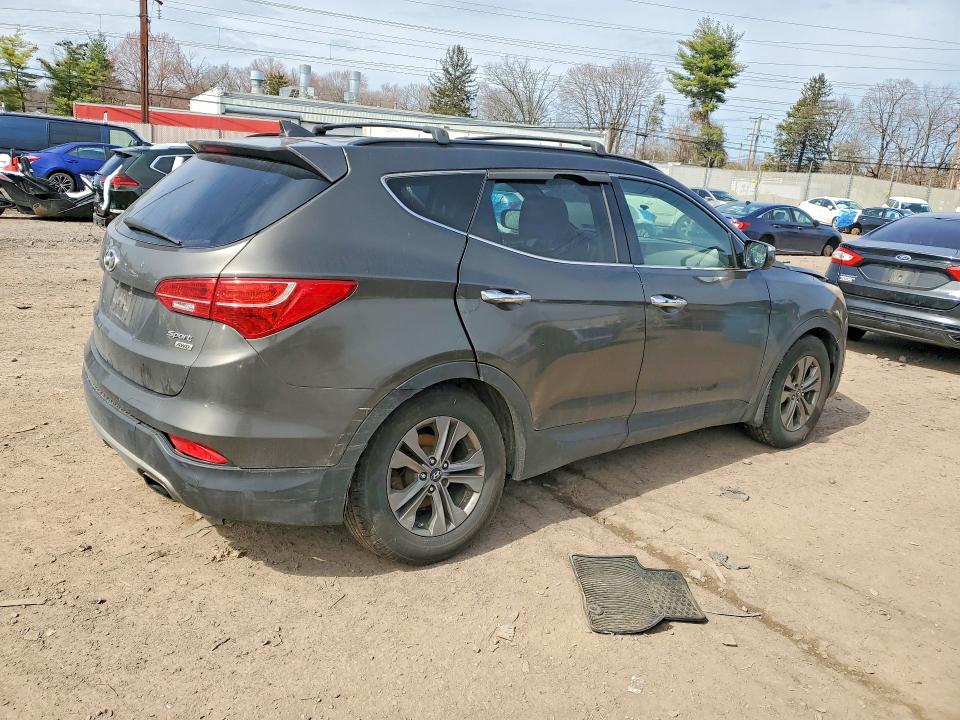 2013 Hyundai Santa fe VIN 5XYZUDLB8DG099585 COPART salvage auction — FRONT END, Pa - Certificate Of Salvage, sold $1,500 on 2026-07-06 (photo 3)
