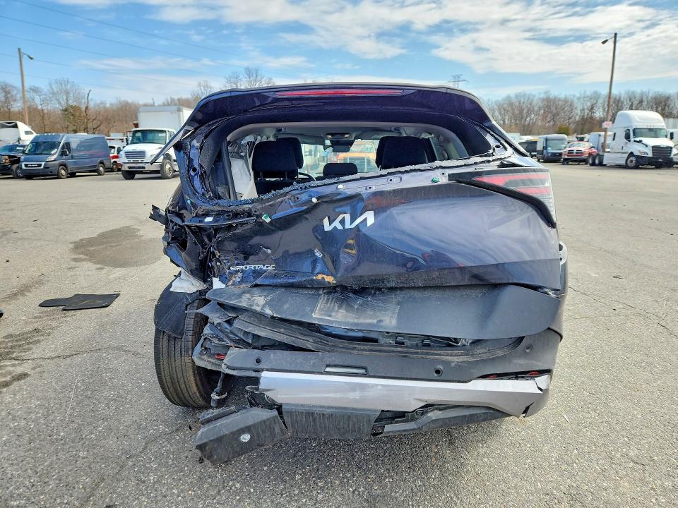 2026 Kia Sportage VIN 5XYK23DF8TG381629 COPART salvage auction — FRONT END, Nj - Cert Of Title-Salvage, sold $3,650 on 2026-07-14 (photo 6)