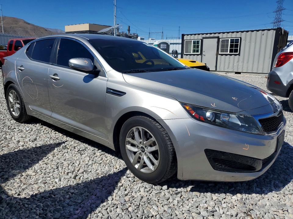 2011 Kia VIN KNAGM4A77B5067736 COPART salvage auction — REAR END, Nv - Salvage Title, sold $750 on 2026-07-06 (photo 4)