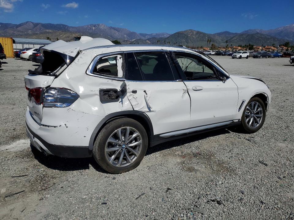 2019 BMW X3 VIN 5UXTR9C50KLE21847 COPART salvage auction — ROLLOVER, Ca - Salvage Certificate, sold $1,100 on 2026-07-22 (photo 3)