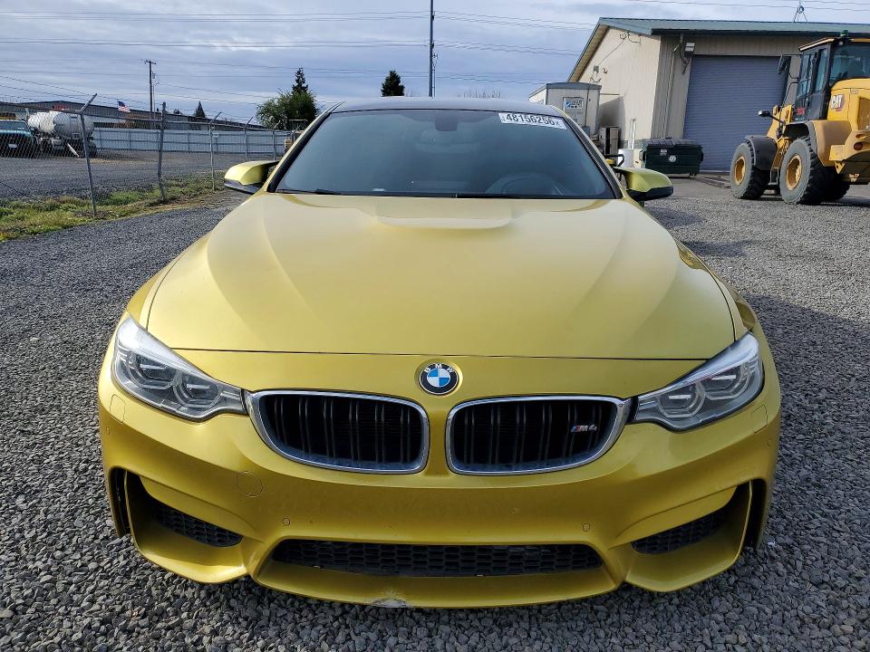 2015 BMW M4 VIN WBS3R9C59FK332085 COPART salvage auction — UNDERCARRIAGE, Salvage Title, sold $13,800 on 2026-08-18 (photo 5)