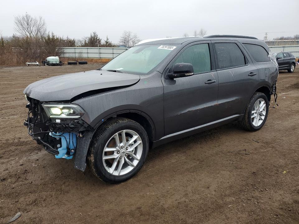 2026 Dodge Durango VIN 1C4RDJDG4TC176979 COPART salvage auction — FRONT END, Salvage Title, sold $8,200 on 2026-07-27 (photo 1)