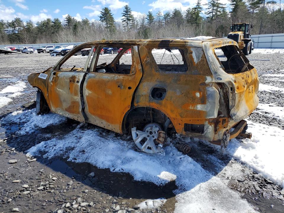 2022 Hyundai Palisade VIN KM8R5DHE9NU389958 COPART salvage auction — BURN, Me - Salvage Fire Damage, sold $300 on 2026-07-08 (photo 2)