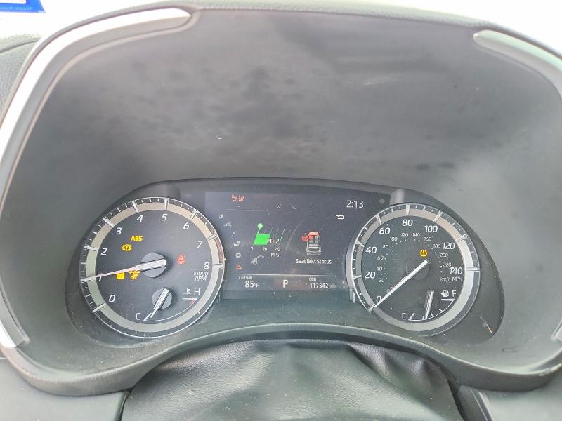 2021 Toyota Highlander VIN 5TDLZRAH1MS049612 COPART salvage auction — SIDE, TX - SALVAGE VEHICLE TITLE, sold $5,800 on 2026-07-23 (photo 9)