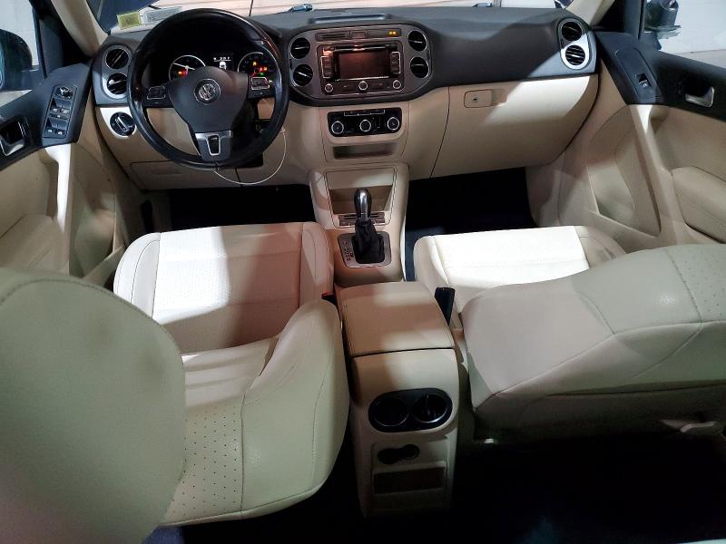 2012 Volkswagen Tiguan VIN WVGBV7AX4CW598086 COPART salvage auction — FRONT END, Ny - Mv907A-Parts Only, sold $650 on 2026-07-13 (photo 8)