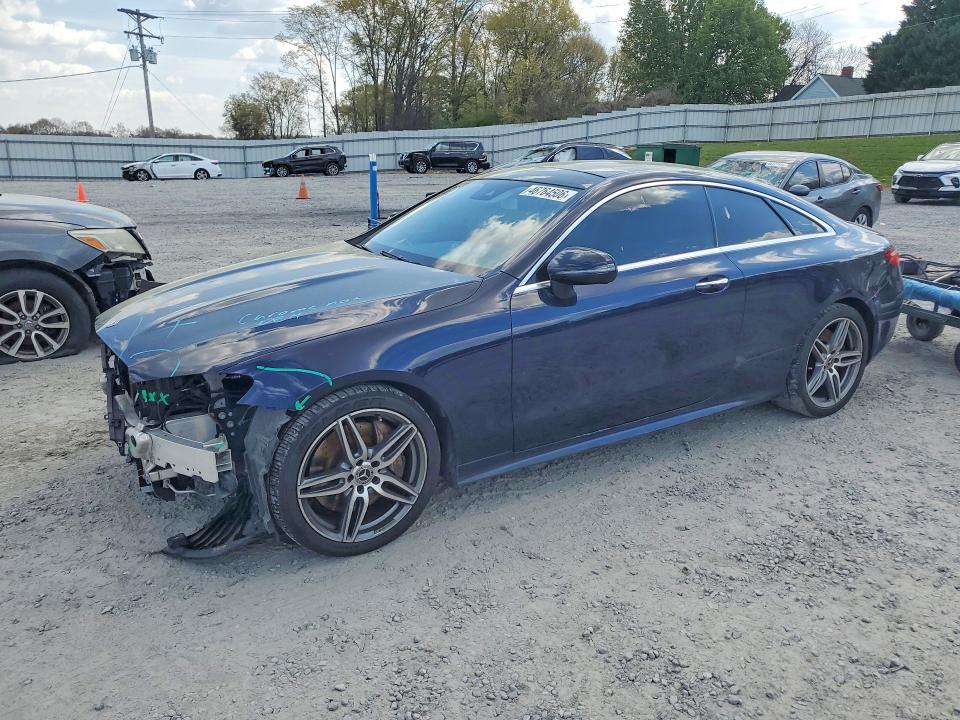 2018 Mercedes-benz E-class VIN WDD1J6FB8JF022457 COPART salvage auction — FRONT END, OH - CERT OF TITLE-SALVAGE, sold $250 on 2026-07-15 (photo 1)
