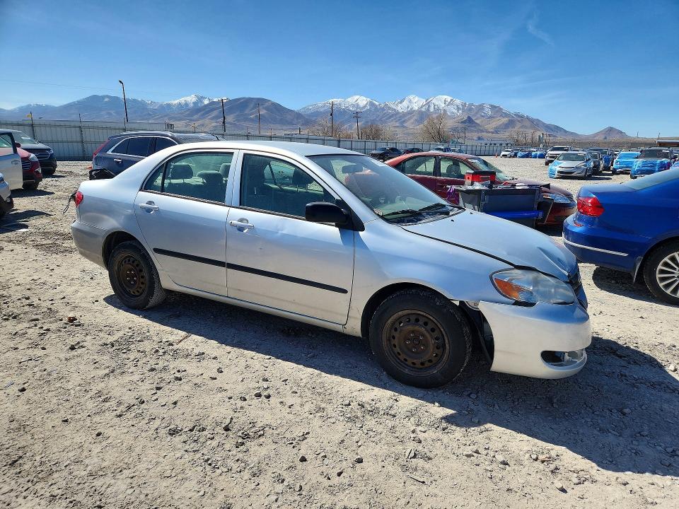 2007 Toyota Corolla VIN JTDBR32E970135089 COPART salvage auction — FRONT END, Ut - Salvage Certificate, sold $825 on 2026-07-28 (photo 4)