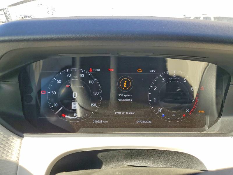 2019 Land rover RANGE ROVER VIN SALYL2EX5KA217920 COPART salvage auction — MECHANICAL, Ca - Dis/Dlr/Exp Only Clean Title, sold $11,600 on 2026-07-02 (photo 9)