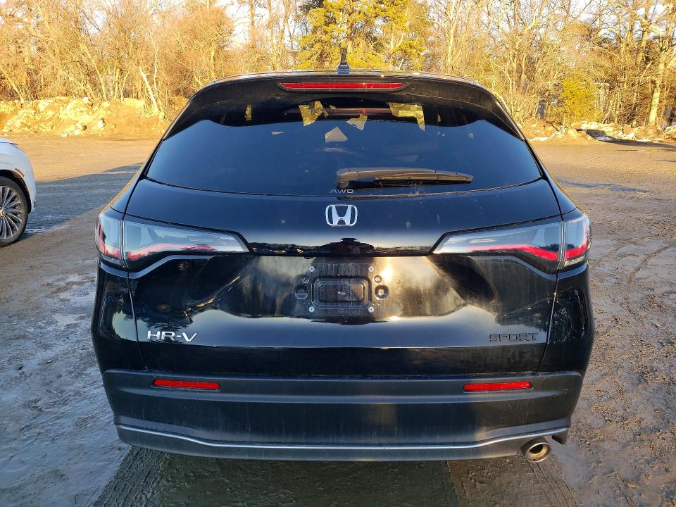 2025 Honda Hr-v VIN 3CZRZ2H52SM789769 COPART salvage auction — FRONT END, Ma - Cert Of Title-Salvage, sold $9,600 on 2026-07-06 (photo 6)