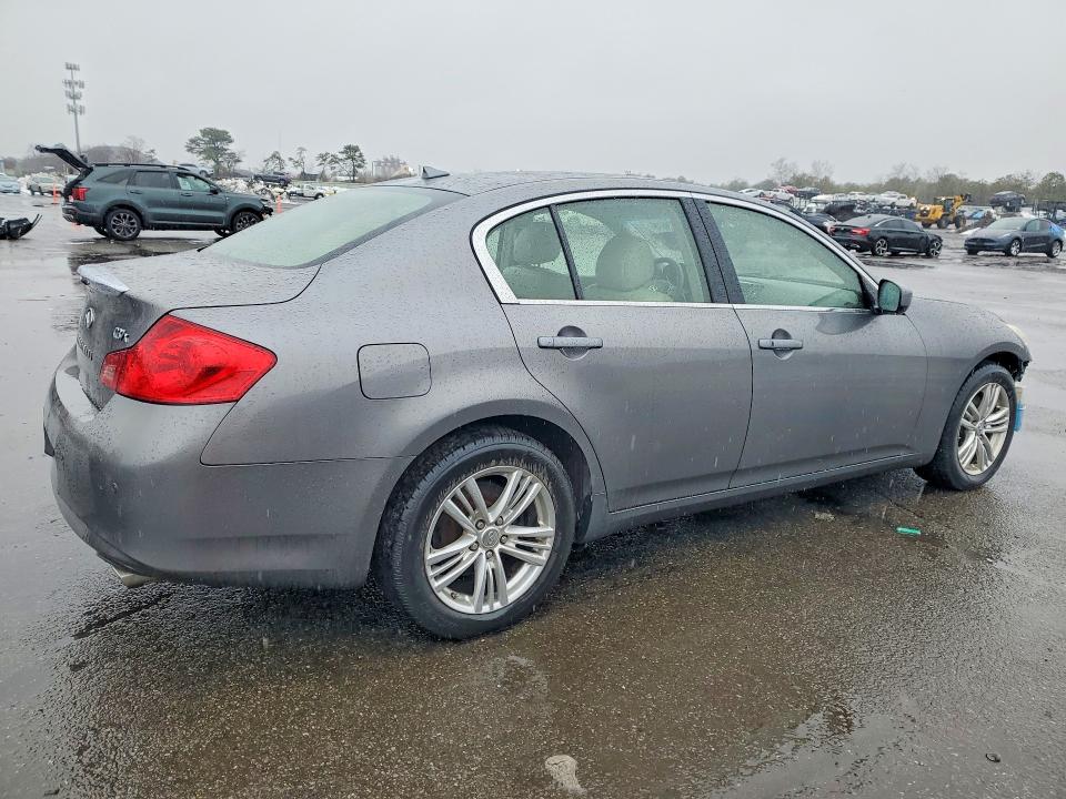 2012 Infiniti VIN JN1CV6AR1CM977744 COPART salvage auction — FRONT END, Ny - Mv907A-Parts Only, sold $400 on 2026-07-29 (photo 3)