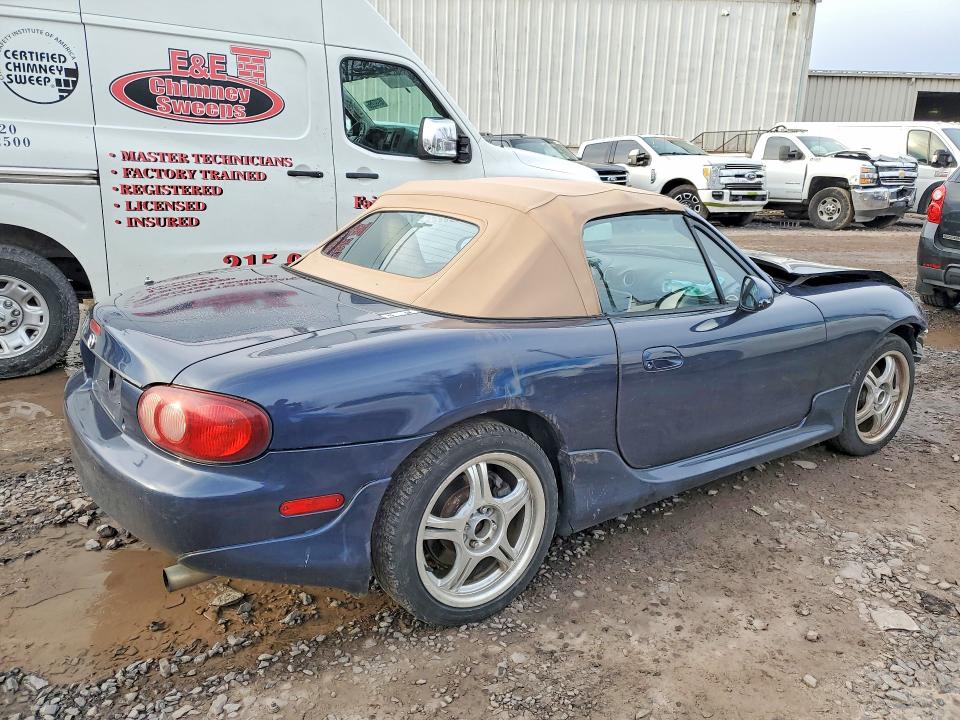 2003 Mazda Mx-5 VIN JM1NB353130307489 COPART salvage auction — FRONT END, PA - CERTIFICATE OF SALVAGE, sold $15 on 2026-07-29 (photo 3)