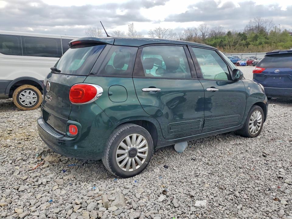 2014 Fiat 500l VIN ZFBCFABH4EZ000528 COPART salvage auction — MECHANICAL, Ky - Certificate Of Title, sold $275 on 2026-07-02 (photo 3)