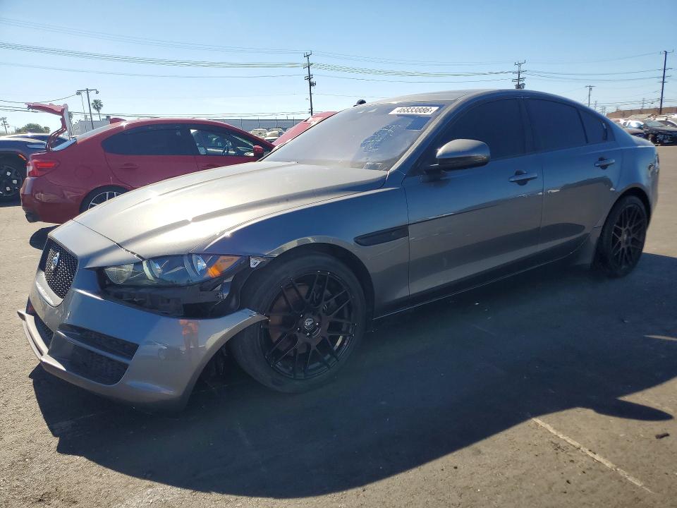 2017 Jaguar VIN SAJAD4BG1HA965841 COPART salvage auction — FRONT END, Ca - Cert Of Title-Salvaged, sold $1,700 on 2026-07-16 (photo 1)