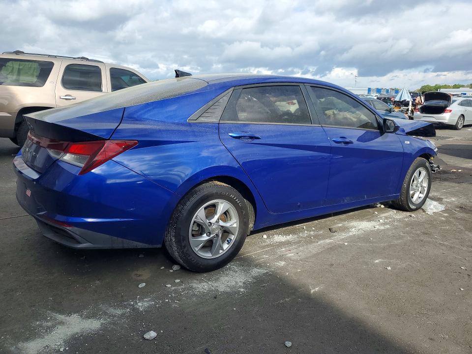 2021 Hyundai VIN 5NPLL4AG1MH036862 COPART salvage auction — FRONT END, Fl - Certificate Of Destruction, sold $2,150 on 2026-07-06 (photo 3)