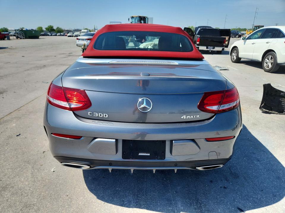 2017 Mercedes-benz C-klasse VIN WDDWK4KB8HF437608 COPART salvage auction — FRONT END, La - Cert Of Title-Salvage, sold $2,150 on 2026-07-08 (photo 6)