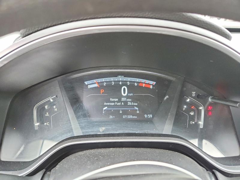 2019 Honda Cr-v VIN 7FARW2H54KE034324 COPART salvage auction — FRONT END, IL - SALVAGE CERTIFICATE, sold $10,000 on 2026-07-06 (photo 9)