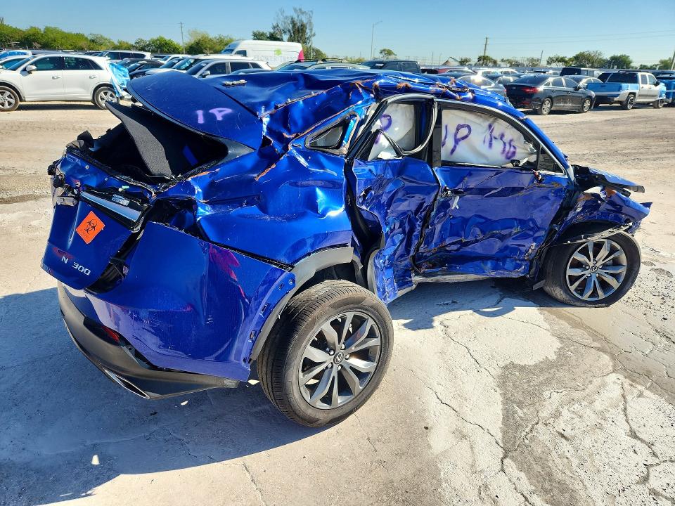 2021 Lexus Nx 300 VIN JTJSARBZ3M2193161 COPART salvage auction — ALL OVER, Fl - Certificate Of Destruction, sold $2,919 on 2026-07-16 (photo 3)