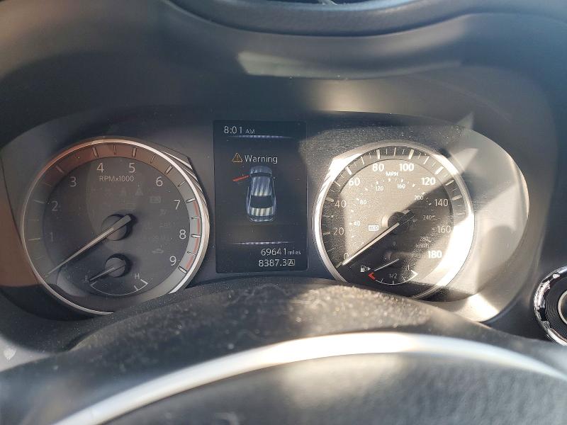 2018 Infiniti Q50 VIN JN1EV7AR4JM440524 COPART salvage auction — FRONT END, Ny - Mv907A-Parts Only, sold $1,000 on 2026-07-27 (photo 9)