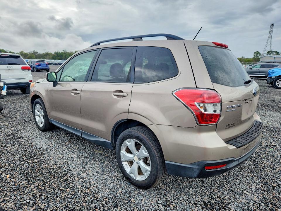 2015 Subaru Forester VIN JF2SJADCXFH460956 COPART salvage auction — NORMAL WEAR, Fl - Certificate Of Title, sold $1,600 on 2026-07-28 (photo 2)