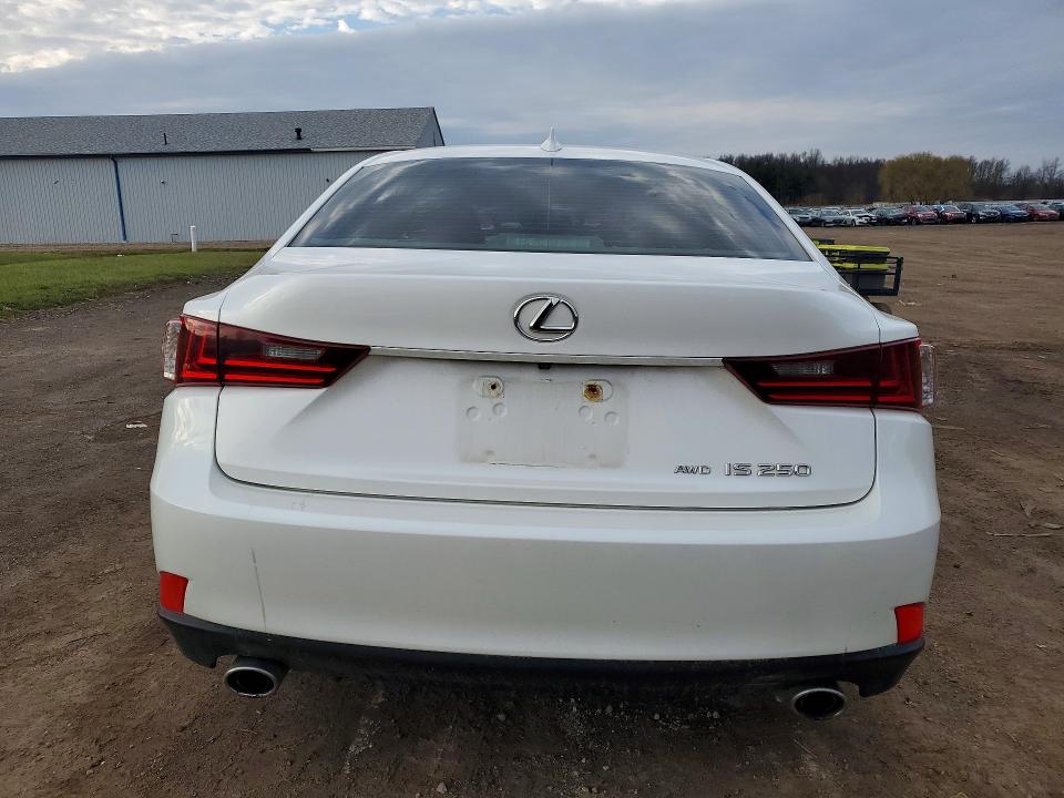 2014 Lexus Is VIN JTHCF1D22E5012561 COPART salvage auction — FRONT END, Salvage Title, sold $1,750 on 2026-07-16 (photo 6)