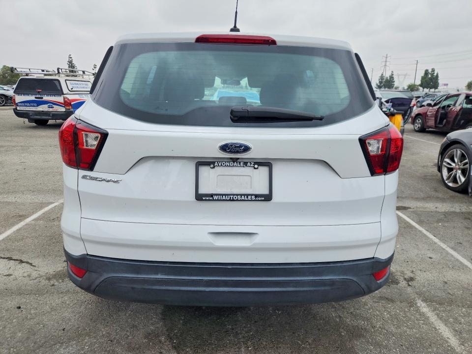 2019 Ford Escape VIN 1FMCU0F70KUC34765 COPART salvage auction — FRONT END, Ca - Salvage Certificate, sold $1,700 on 2026-07-02 (photo 6)