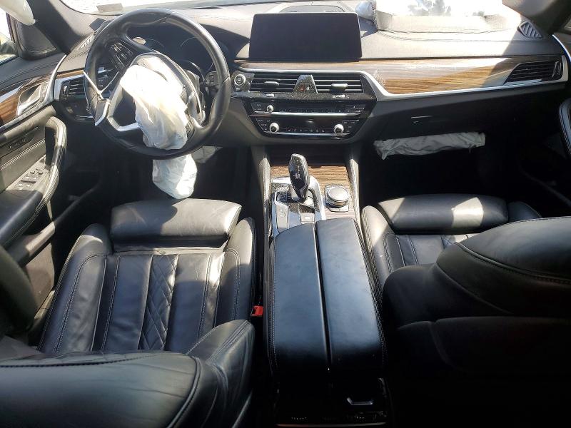 2018 BMW 5er VIN WBAJA5C56JG898342 COPART salvage auction — FRONT END, MD - CERT OF SALVAGE > 75% DAMAGE, sold $3,500 on 2026-07-10 (photo 8)
