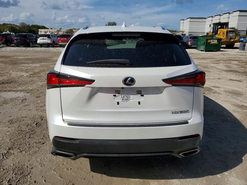 2020 Lexus Nx VIN JTJAARBZXL5003901 COPART salvage auction — FRONT END, Salvage Title, sold $4,300 on 2026-07-27 (photo 6)