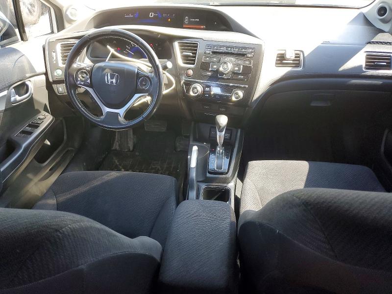 2013 Honda VIN 2HGFB2F56DH102666 COPART salvage auction — REAR END, On - Permit No Brand - Unfit, sold $1,450 on 2026-07-02 (photo 8)