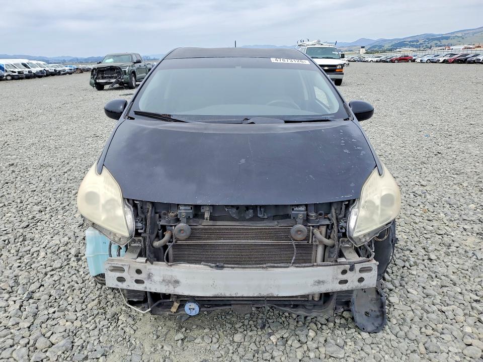 2014 Toyota Prius VIN JTDKN3DU6E1741814 COPART salvage auction — FRONT END, Ca - Salvage Certificate, sold $850 on 2026-07-13 (photo 5)