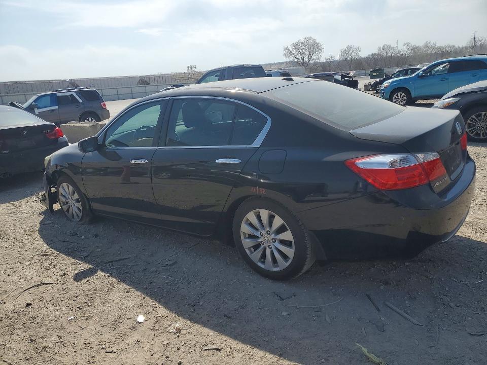 2014 Honda Accord VIN 1HGCR2F88EA064205 COPART salvage auction — FRONT END, Ks - Cert Of Title-Salvage, sold $1,250 on 2026-07-02 (photo 2)