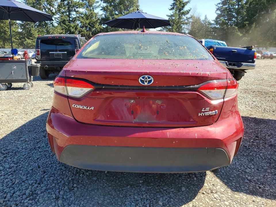 2023 Toyota Corolla VIN JTDBCMFE4PJ002834 COPART salvage auction — FRONT END, WA, sold $4,150 on 2026-07-14 (photo 6)