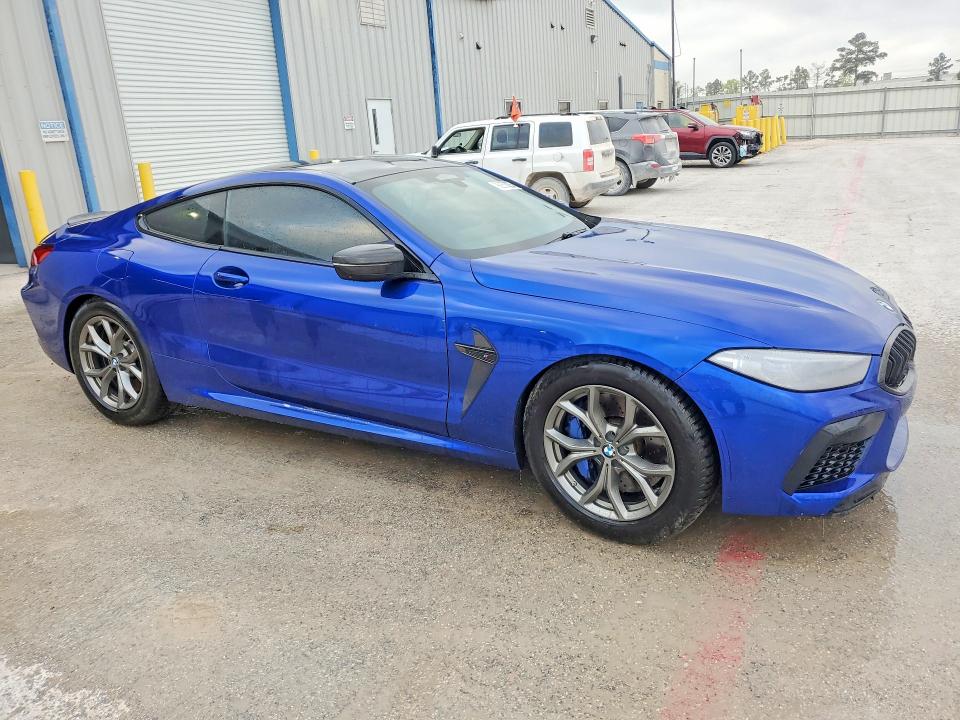 2024 BMW M8 VIN WBSAE0C09RCR46815 COPART salvage auction — WATER/FLOOD, Tx - Salvage Title-Flood Damage, sold $44,000 on 2026-07-28 (photo 4)
