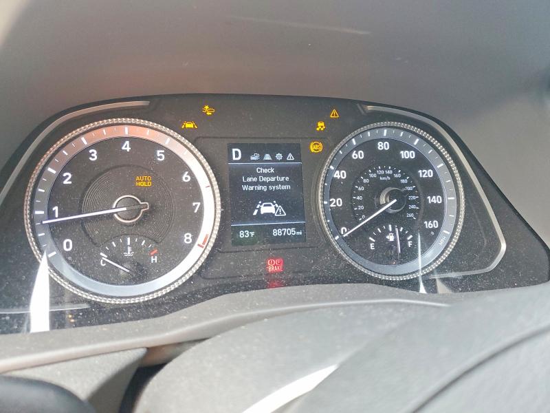 2020 Hyundai Sonata VIN 5NPEG4JAXLH011000 COPART salvage auction — FRONT END, FL, sold $2,550 on 2026-07-17 (photo 9)