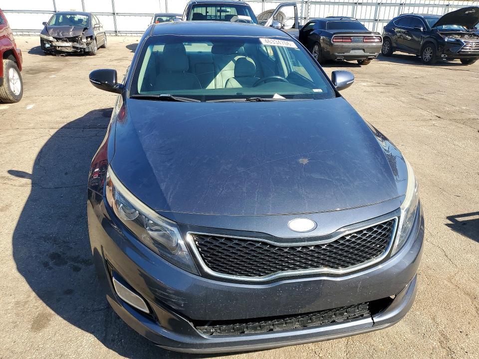 2015 Kia Optima VIN 5XXGN4A70FG445204 COPART salvage auction — REAR END, Salvage Title, sold $900 on 2026-07-22 (photo 5)