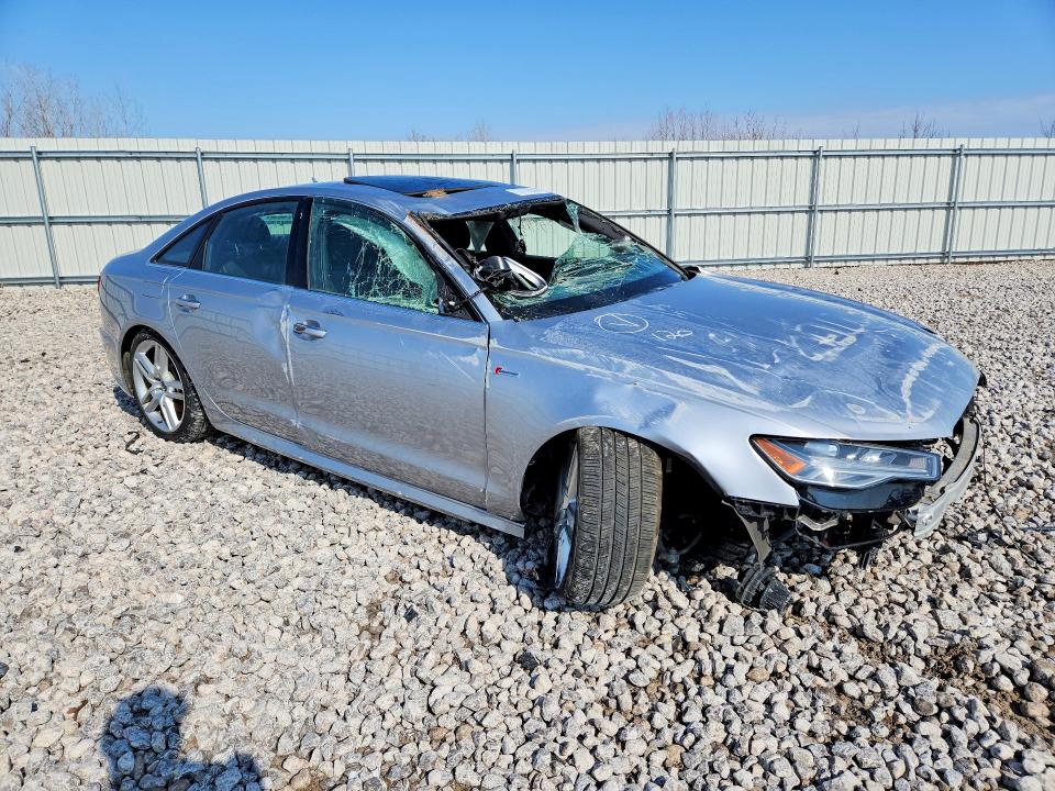 2016 Audi A6 VIN WAUFGAFC8GN108485 COPART salvage auction — FRONT END, MI - CERTIFICATE OF TITLE, sold $1,200 on 2026-07-02 (photo 4)
