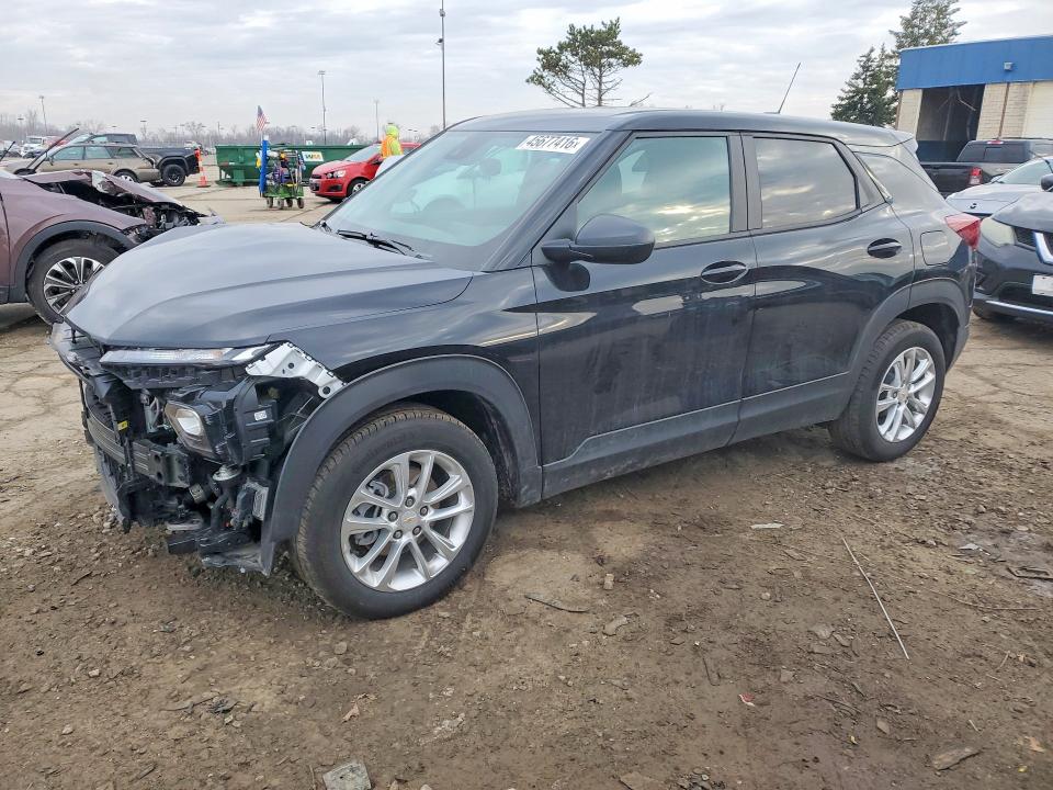 2026 Chevrolet Trailblazer VIN KL79MMSL1TB026820 COPART salvage auction — FRONT END, Mi - Cert Of Title-Salvage Vehicle, sold $5,800 on 2026-07-24 (photo 1)