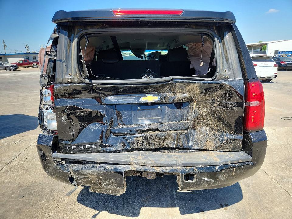 2018 Chevrolet Tahoe VIN 1GNSCBKC8JR220039 COPART salvage auction — REAR END, Tx - Salvage Vehicle Title, sold $4,000 on 2026-07-02 (photo 6)