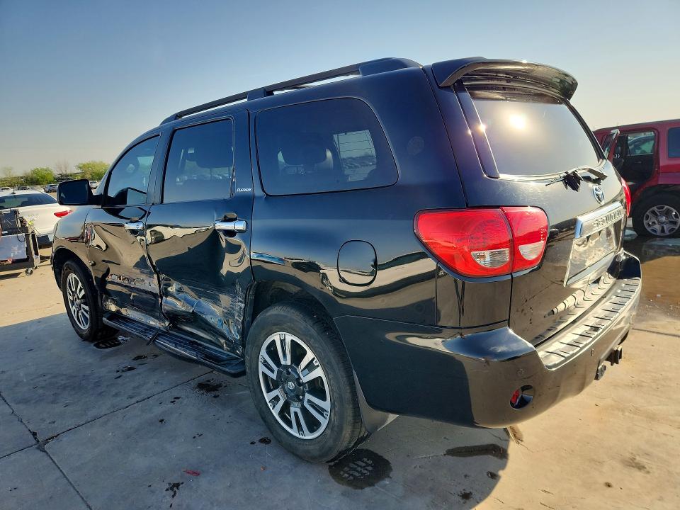 2011 Toyota Sequoia VIN 5TDYY5G16BS035729 COPART salvage auction — SIDE, Tx - Certificate Of Title, sold $5,200 on 2026-07-16 (photo 2)