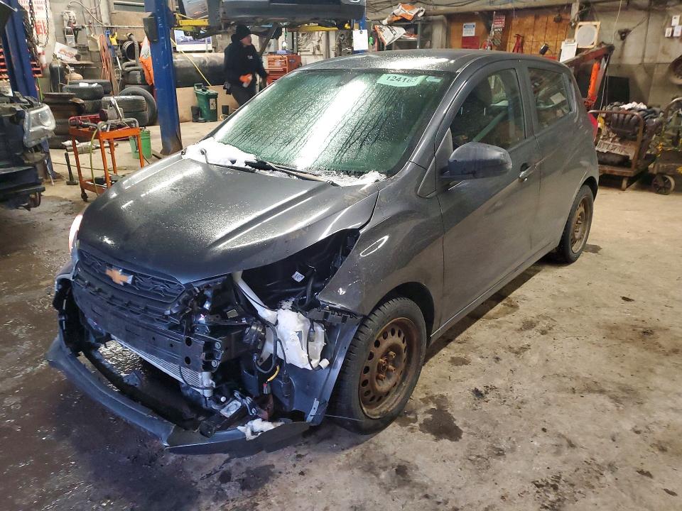2021 Chevrolet Spark VIN KL8CB6SA3MC701497 COPART salvage auction — FRONT END, On - Permit Salvage, sold $150 on 2026-07-28 (photo 1)