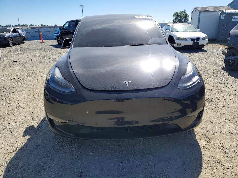 2021 Tesla VIN 5YJYGDEF5MF151250 COPART salvage auction — REAR END, Ca - Salvage Certificate, sold $7,100 on 2026-07-21 (photo 5)