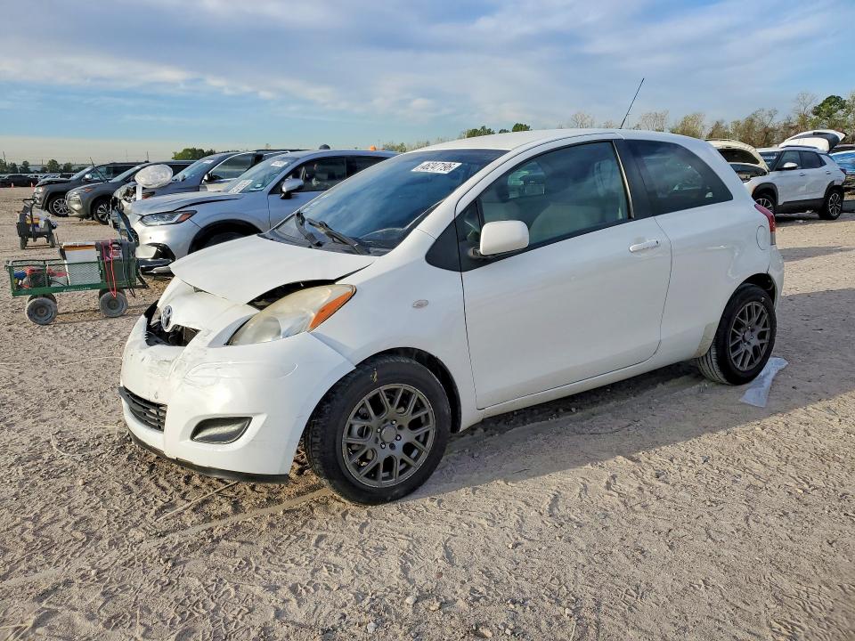 2010 Toyota Yaris VIN JTDJT4K3XA5322904 COPART salvage auction — REAR END, Tx - Salvage Vehicle Title, sold $675 on 2026-07-02 (photo 1)