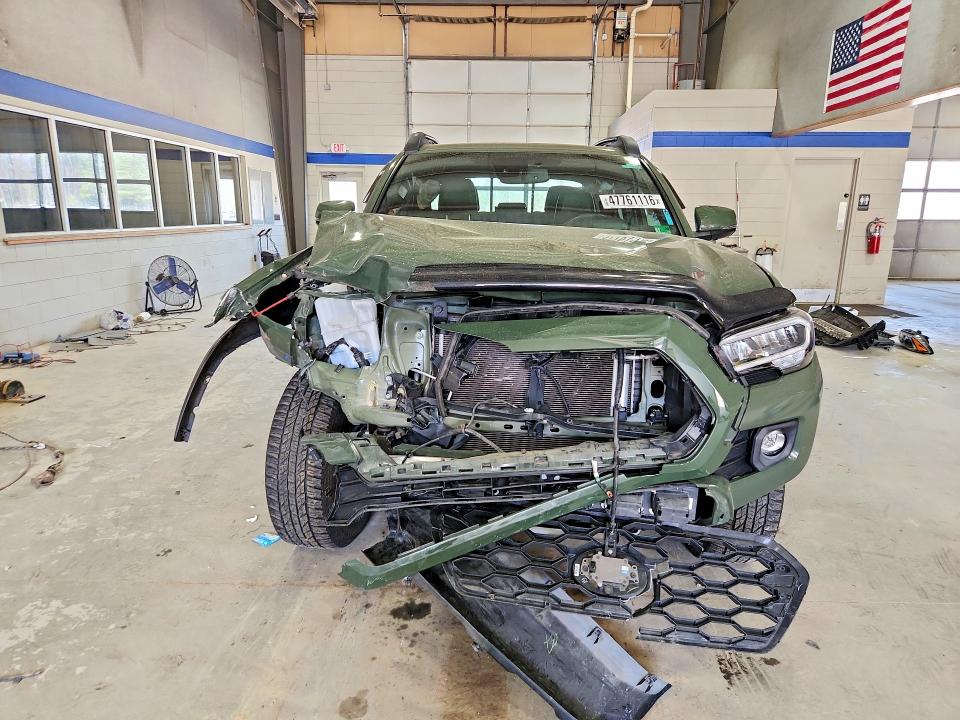 2021 Toyota Tacoma VIN 3TYDZ5BN1MT003221 COPART salvage auction — FRONT END, Va - Cert Of Title - Salvage, sold $13,800 on 2026-07-02 (photo 5)