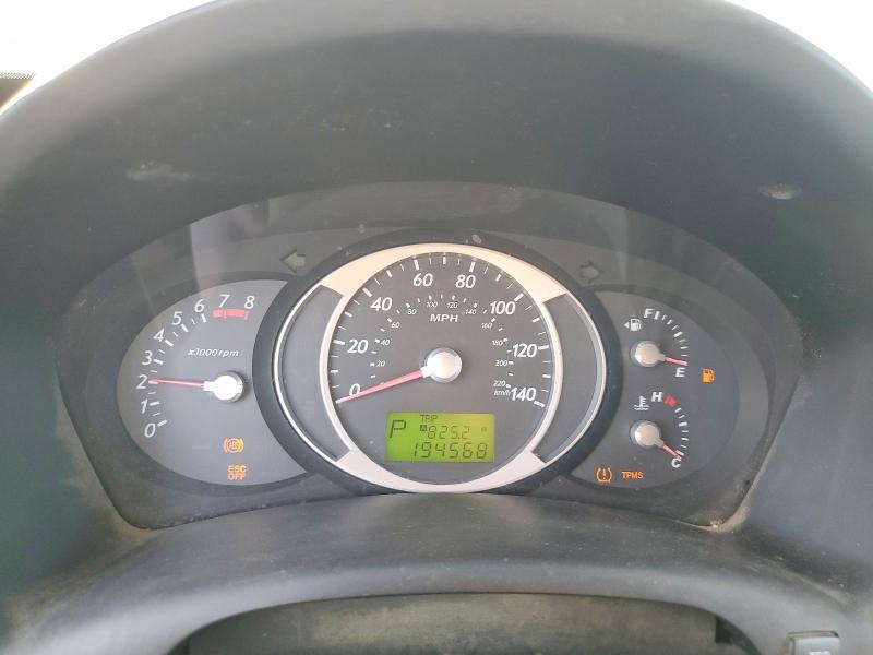 2007 Hyundai Tucson VIN KM8JN12D97U522037 COPART salvage auction — FRONT END, Ca - Salvage Certificate, sold $325 on 2026-07-09 (photo 9)