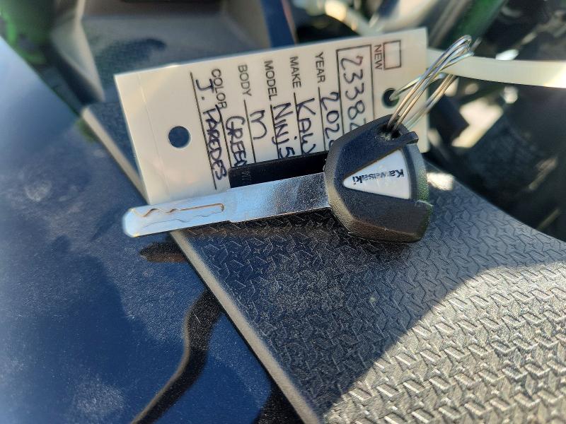 2024 Kawasaki Ex VIN ML5EXGH18RDA25321 COPART salvage auction — SIDE, Tx - Salvage Vehicle Title, sold $1,900 on 2026-07-30 (photo 8)