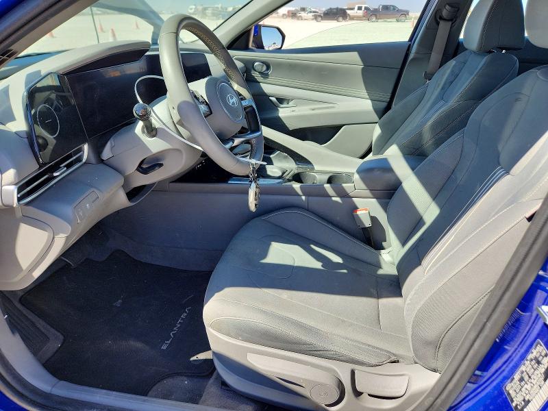 2024 Hyundai Elantra VIN KMHLS4DG8RU820527 COPART salvage auction — FRONT END, Salvage Title, sold $4,350 on 2026-07-23 (photo 7)