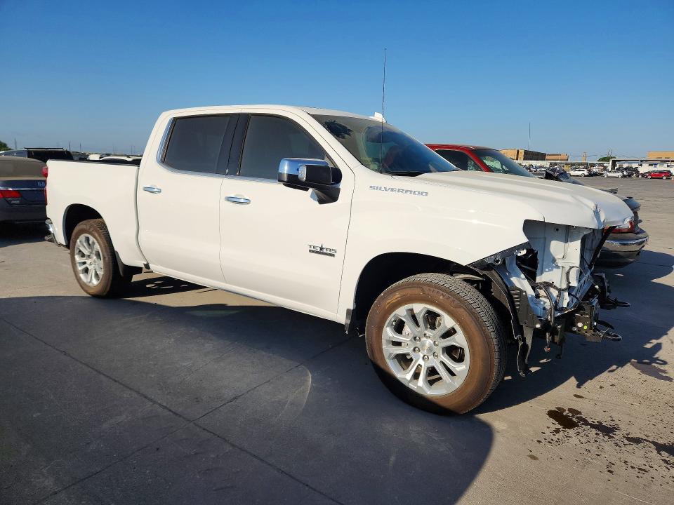 2025 Chevrolet Silverado VIN 2GCPAEED3S1194664 COPART salvage auction — FRONT END, Tx - Certificate Of Title, sold $19,900 on 2026-07-09 (photo 4)